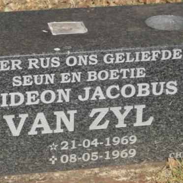 ZYL Gideon Jacobus, van 1969-1969