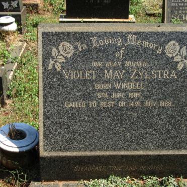 ZYLSTRA Violet May nee WINDELL 1885-1968