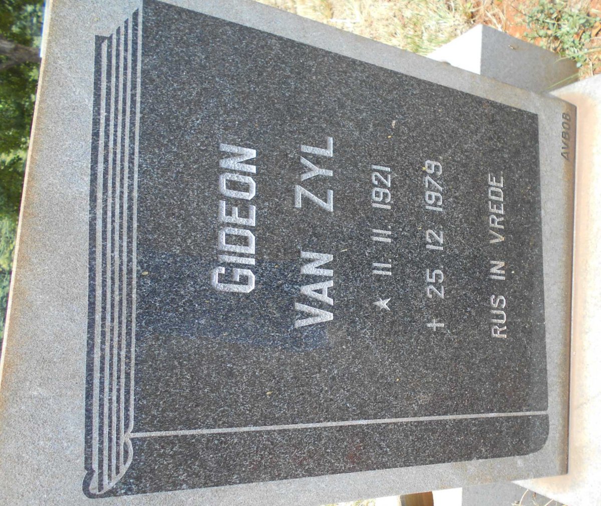 ZYL Gideon, van 1921-1979