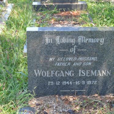 ISEMANN Hildegard 1920-1976 :: ISEMANN Wolfgang 1944-1972