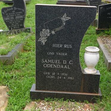 ODENDAAL Samuel D.C. 1936-1983