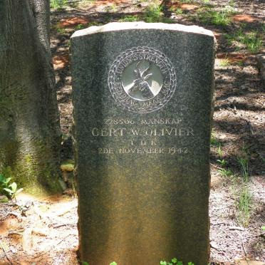 OLIVIER Gert W. -1942