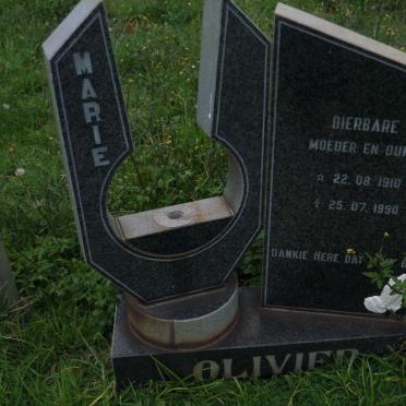 OLIVIER Marie 1910-1990