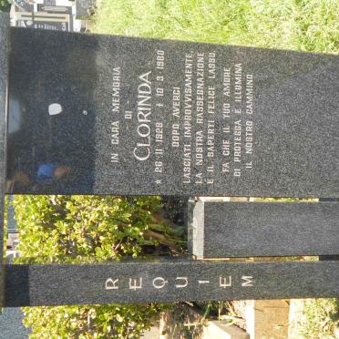 OLIVI Clorinda 1928-1980