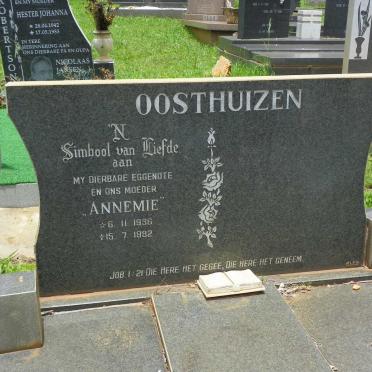 OOSTHUIZEN Annemie 1936-1982