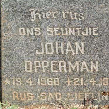 OPPERMAN Johan 1968-1968