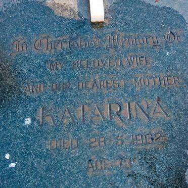 ORLANDINI Katarina -1962 