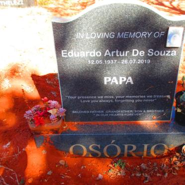 OSORIO Eduardo Artur De Souza 1937-2019