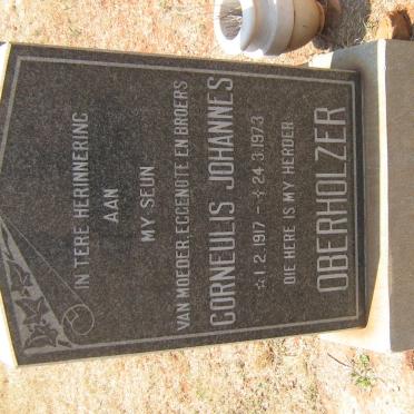 OBERHOLZER Corneulis Johannes 1917-1973