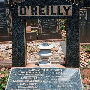 O'REILLY Carney -1953 &amp; Grace -1986