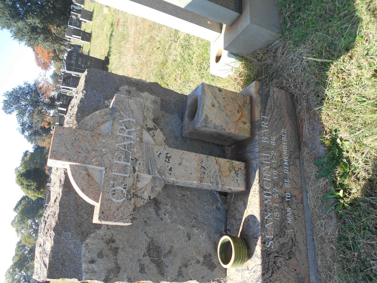 O'LEARY Sean Michael Bart 1957-1986