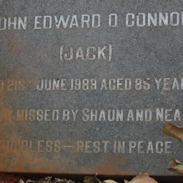 O'CONNOR John Edward -1989