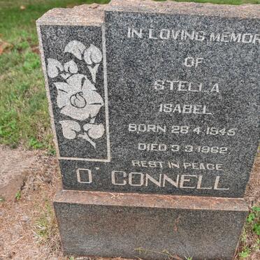 O'CONNELL Stella Isabel 1945-1962