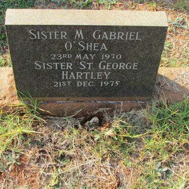 O'SHEA M. GABRIEL -1970 :: HARTLEY St. George -1975