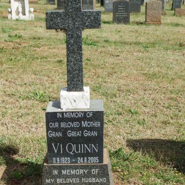 QUINN Bernard 1916-1965 &amp; Vi 1923-2005