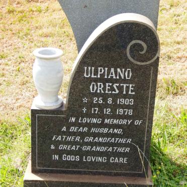 QUAI Ulpiano Oreste 1903-1978