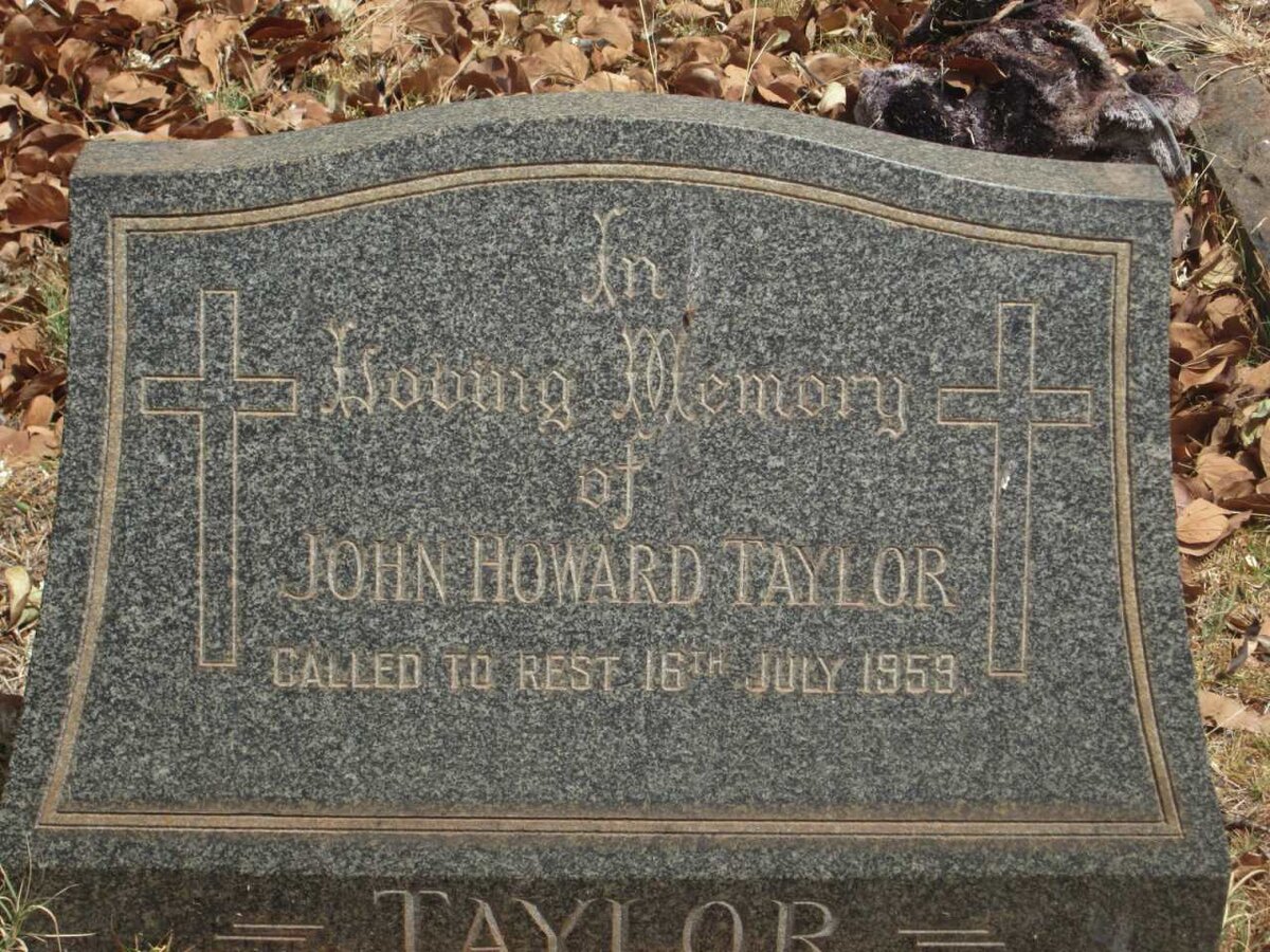 TAYLOR John Howard -1959