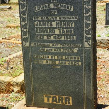 TARR James Henry Edward -1943