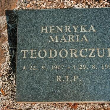 TEODORCZUK Henryka Maria 1907-1996