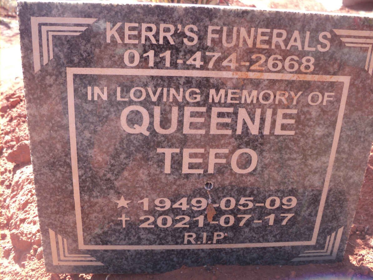TEFO Queenie 1949-2021