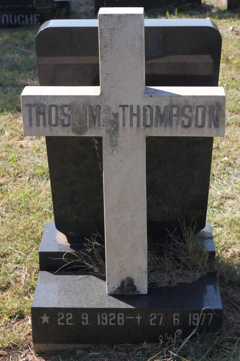 THOMPSON Thos M. 1928-1977