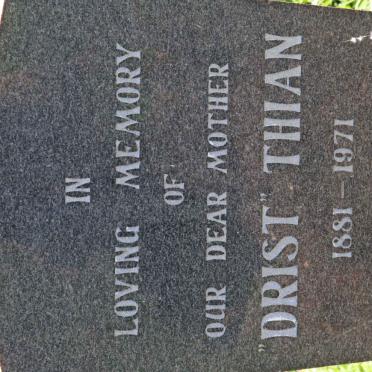THIAN Drist 1881-1971