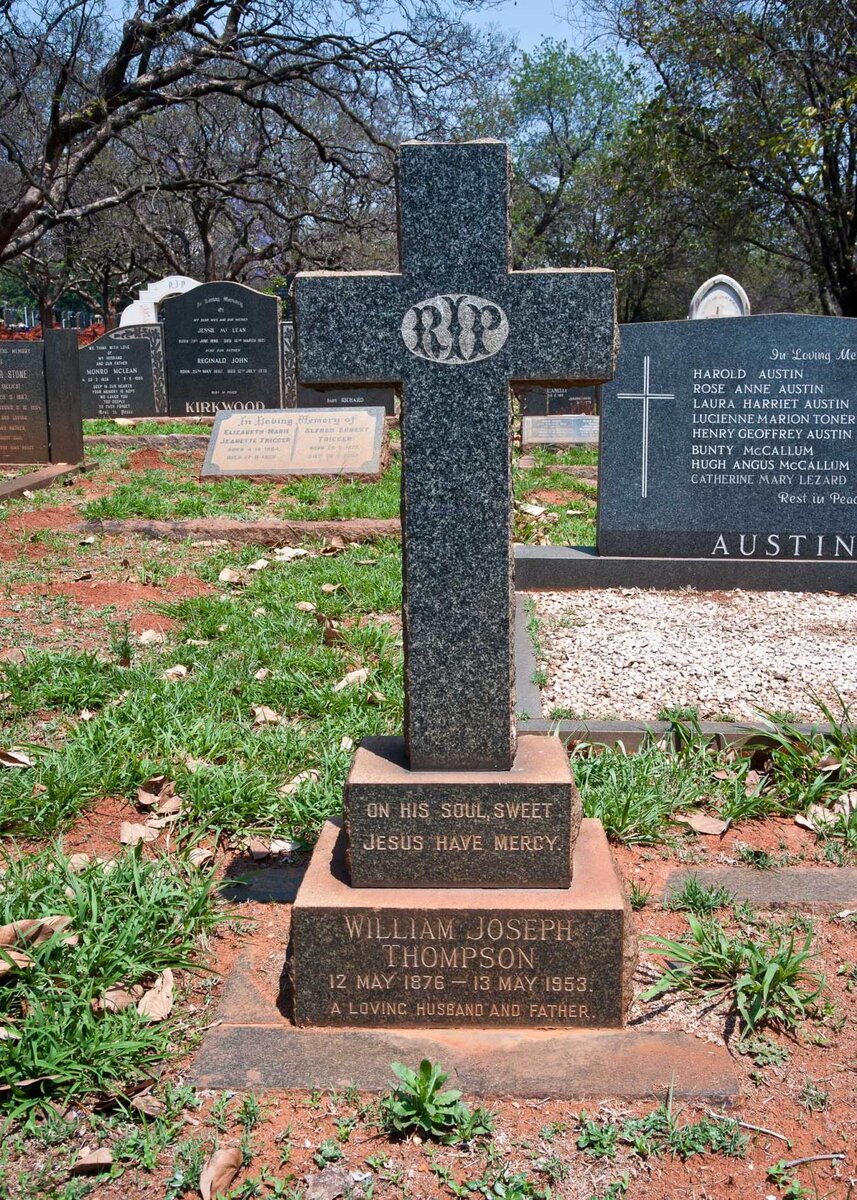 THOMPSON William Joseph 1876-1953