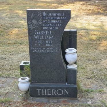 THERON Gabriel William 1932-1980