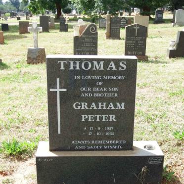 THOMAS Graham Peter 1957-1965