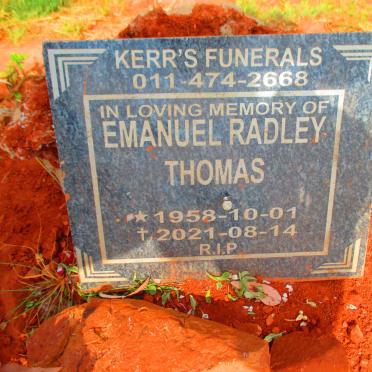 THOMAS Emanuel Radley 1958-2021