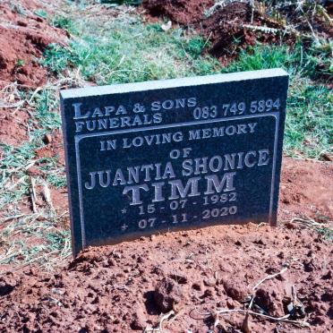 TIMM Juanita Shonice 1982-2020