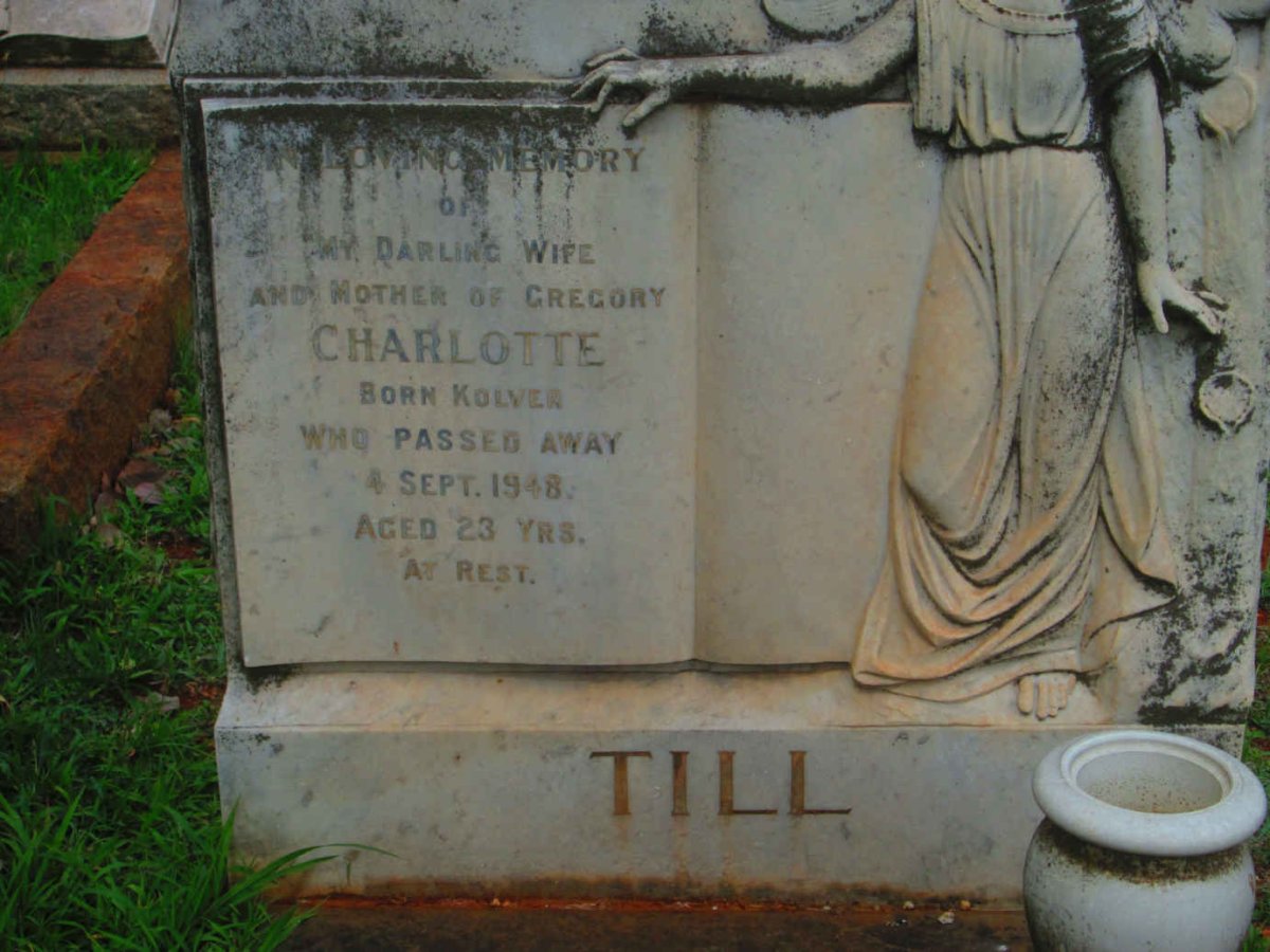 TILL Charlotte nee KOLVER -1948
