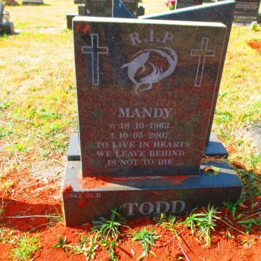 TODD Mandy 1963-2007