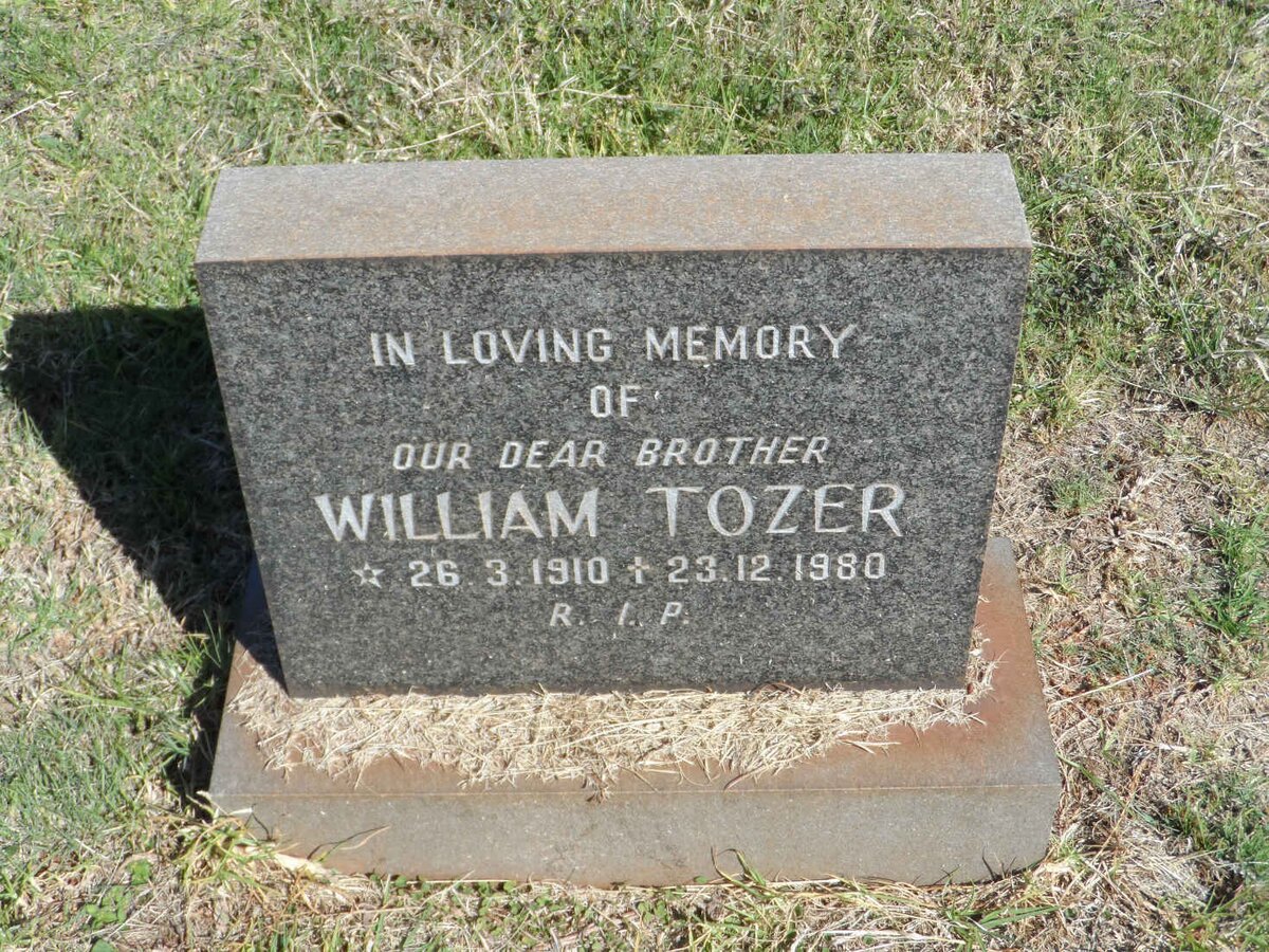 TOZER William 1910-1980