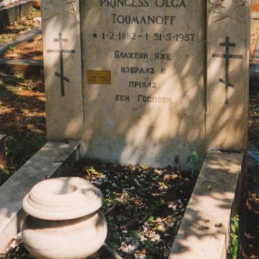 TOUMANOFF Olga 1882-1957