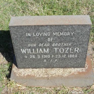 TOZER William 1910-1980