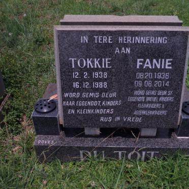 TOIT Fanie, du 1936-2014 &amp; Tokkie 1938-1988