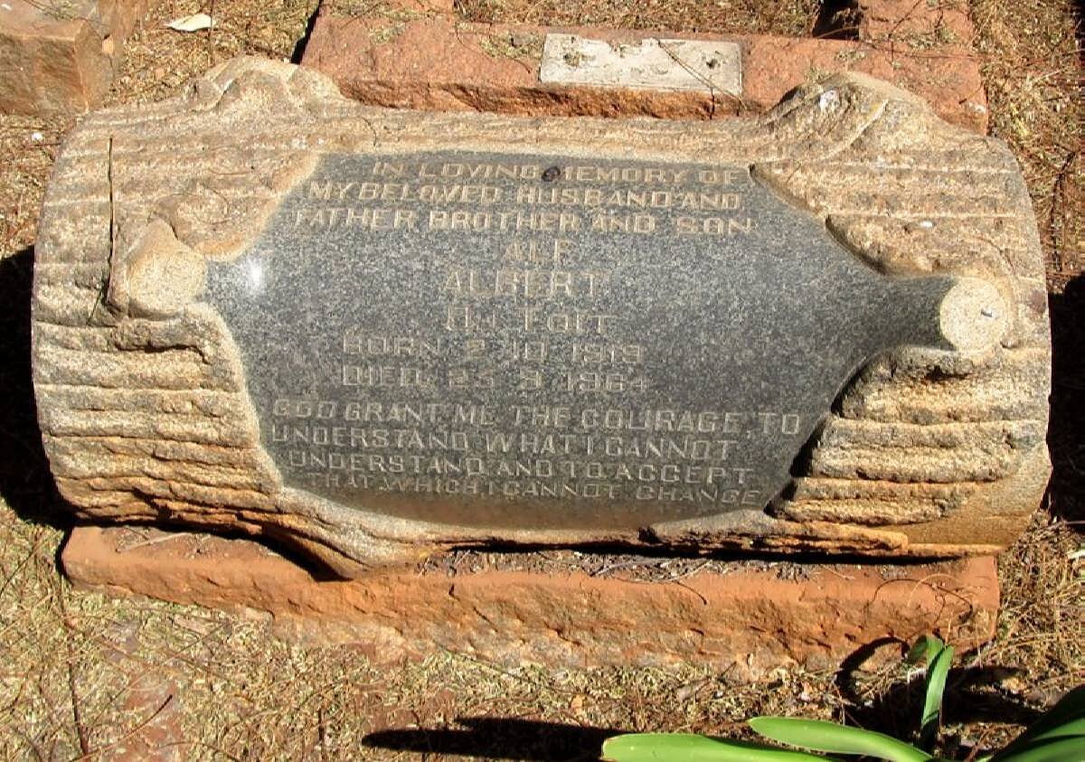 TOIT Albert, du 1913-1964