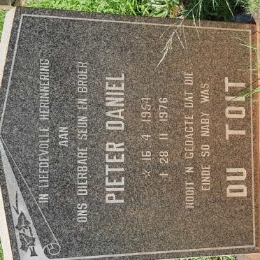 TOIT Pieter Daniel, du 1954-1976