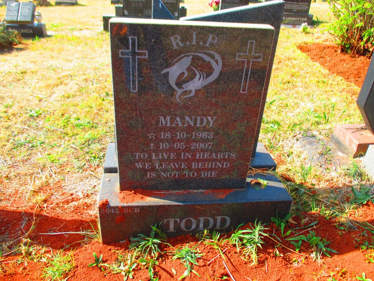 TODD Mandy 1963-2007