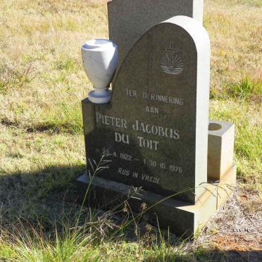 TOIT Pieter Jacobus, du 1922-1976