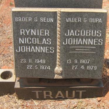 TRAUT Jacobus Johannes 1907-1979 :: TRAUT Rynier Nicolas Johannes 1949-1974