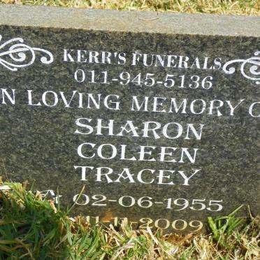 TRACEY Sharon Coleen 1955-2009