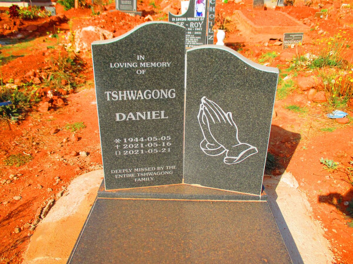 TSHWAGONG Daniel 1944-2021