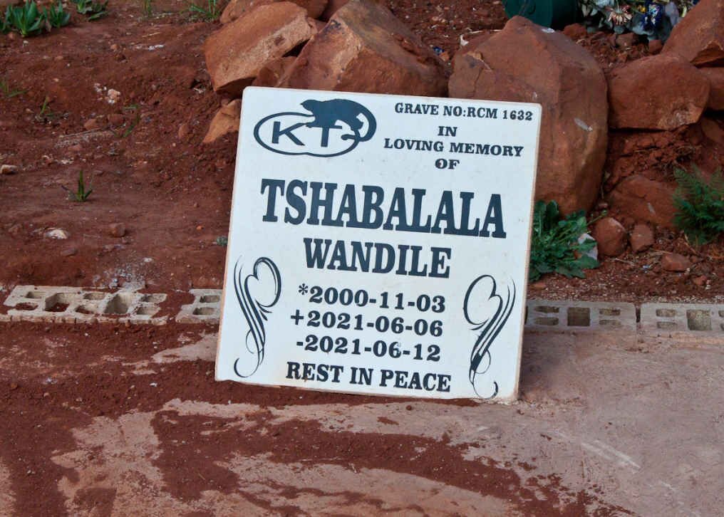 TSHABALALA Wandile 2000-2021