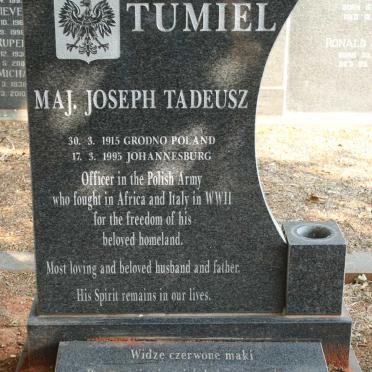 TUMIEL Joseph Tadeusz 1915-1995
