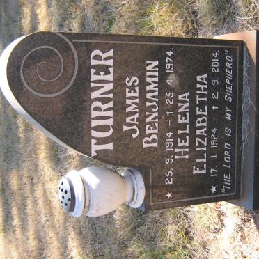 TURNER James Benjamin 1914-1974 &amp; Helena Elizabetha 1924-2014