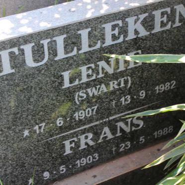 TULLEKEN Frans 1903-1988 &amp; Lenie SWART 1907-1982