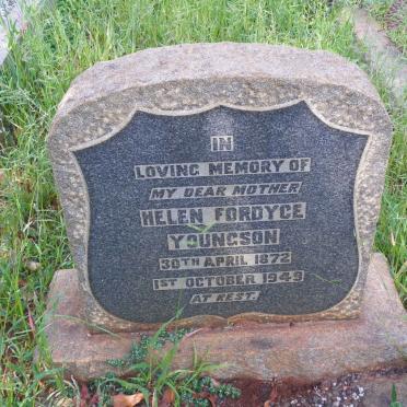 YOUNGSON Helen Fordyce 1872-1949