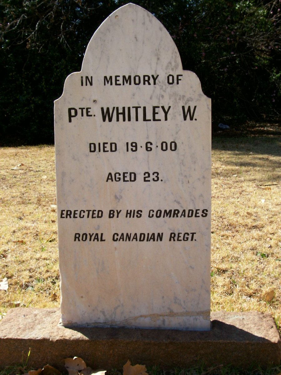 WHITLEY W. -1900